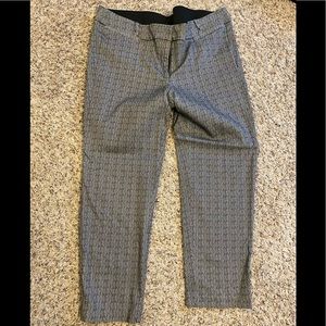 Dress pants. Grey with a shimmer